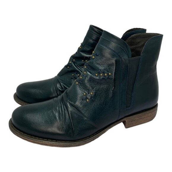 PC3 Miz Mooz Limit Wide EU40 Ocean (Blue) Ankle Boot - Picture 3 of 8